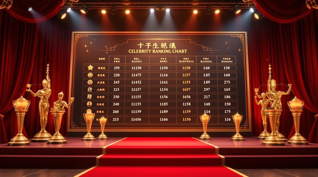 年度最具影响力艺人排行榜公布,榜首引发全网热议